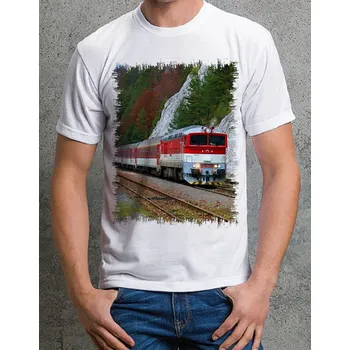 Pánské tričko tričko s lokomotivou 757 004 152