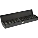 YATO Sada nástavců 1/2" rázové šestihranné hluboké 15 ks, , YATO, YT-1055