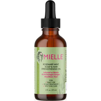 Vlasová regenerace Mielle Organics Rosemary Mint Scalp & Hair Strengthening Oil 59 ml
