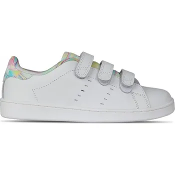 Dětská sálová obuv Lonsdale Leyton Trainers Childs White/Multi 1 (33)