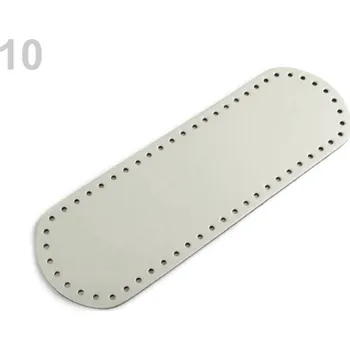 Dno na kabelku 10x30cm světlá šedá