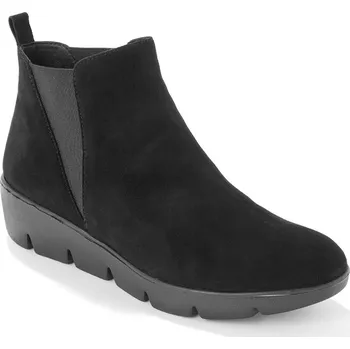 Dámské kozačky Kotníkové kozačky s pruženkou certifikát LWG černá 38