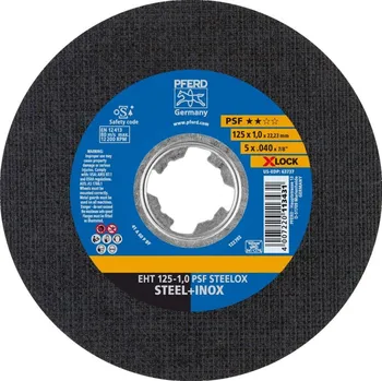 Řezný kotouč Kotouč řezný PSF X-LOCK STEELOX 125x1,6mm PFERD