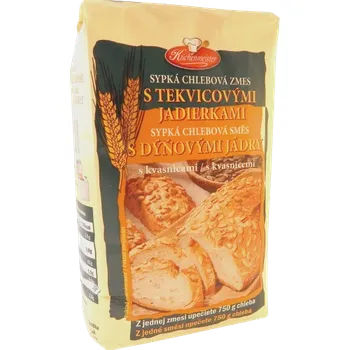 Küchenmeister Chlebová směs s dýňovými jádry a kvasnicemi 500 g Chlebová směs Küchenmeister Chlebová směs s dýňovými jádry a kvasnicemi 500 g