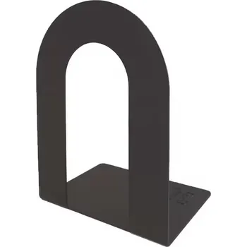 Interex design Držák na knihy OVAL / Černý matný