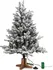 Vánoční stromek Luxusní vánoční 3D stromek jedle 200 LED Deluxe s třpytivým efektem zasněžený 90 cm