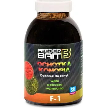 Nástraha FeederBait Liquid Foods 250ml Příchuť: F1- Patentka/Konopí