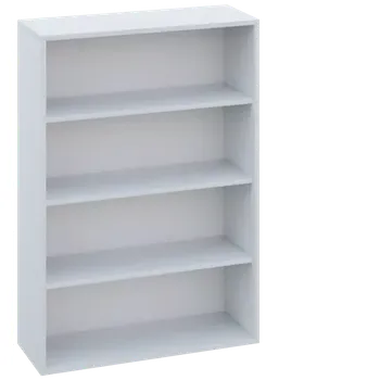 Knihovna KNI 31 regál knihovnický, 1150x800x300, bílá