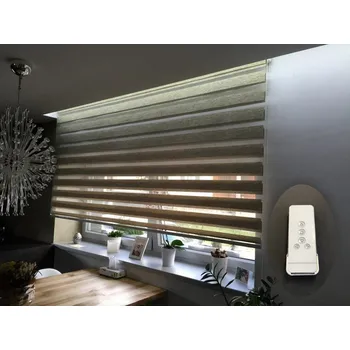 Stavební výplň Roleta DEN a NOC PARELLA elektrická na baterii 2000 x 1500 mm