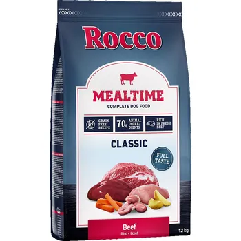 Krmivo pro psa 12kg Rocco Mealtime - hovězí