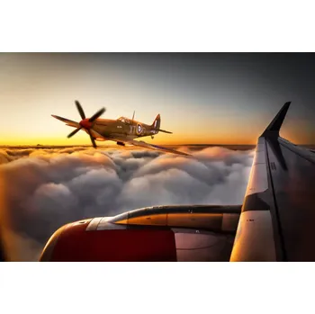 Plakát Plakát, Obraz - Spitfire close encounter, Peter Vahlersvik