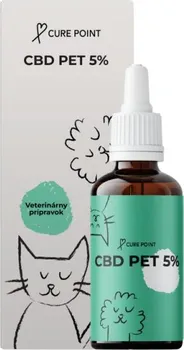 Cure Point CBD Pet 5 % bez příchutě 10 ml