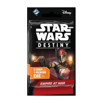 Desková hra Fantasy Flight Games (FFG) Star Wars: Destiny - Empire at War Booster - anglicky
