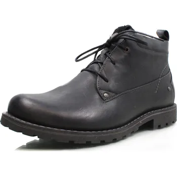 Pánská zimní obuv QUO VADIS PÁNSKÉ KOTNÍKOVÉ BOTY NIK 02-0477-01 ČERNÁ Barva: Černá, Velikost: 45