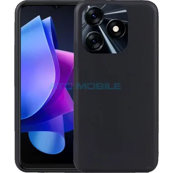 Pouzdro na mobilní telefon Silikonový kryt Shield4U Tecno Spark 10, 10C černý a zpět 11 Kč s ATC Clubem