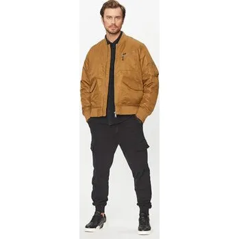 Pánský bomber Lee Bunda bomber 112341653 Hnědá Regular Fit L