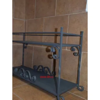 Stojan na květiny Kovaný květinový stolek Marcela 2 mini