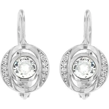 Náušnice Zlatnictví U Kostela Dámské náušnice s bílým kamínkem 1318B 818261783