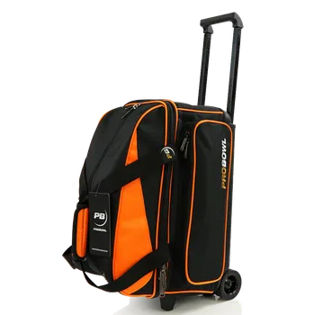 Taška na bowlingovou kouli TAŠKA NA 2 KOULE NA KOLEČKÁCH PB BASIC ORANŽOVÁ