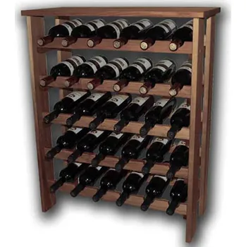 Stojan na víno Komoda na víno RE30K - rustikal