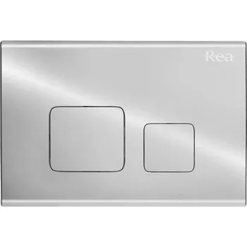 Klozet Rea Tlačítko F k podomítkovému WC systému REA, chrom