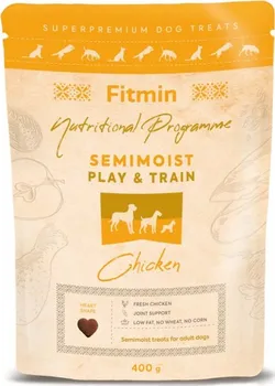 Pamlsek pro psa Fitmin Nutritional Programme Play and Train výcvikové pamlsky 400 g
