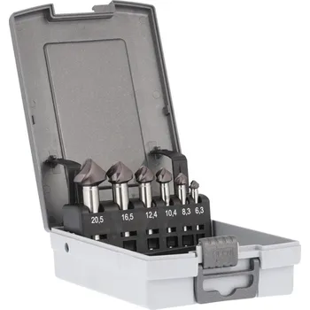 Vrták Sada kuželových záhlubníků SpyroTec HSCO spiralizovaný C 90G válcový 6,3 - 20,5mm TiAlN Gühring