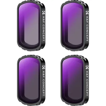 K&F DJI Osmo Pocket 3 Magnetic Filter 4 pcs Set (ND4+ND8+ND16+ND32)