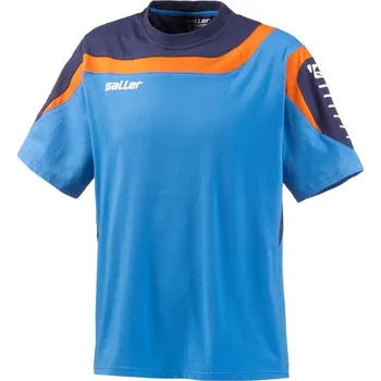 saller sportovní triko S.90-VIBE BARVA: 131 světle modrá-tmavě modrá-oranžová, Velikost: S