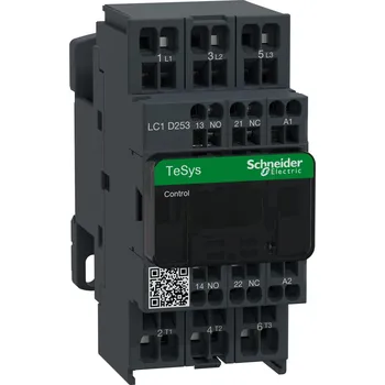 Stykač Schneider Electric LC1D253F7 Stykač 25A 1"Z" +1"V", pruž.svorky, 110V 50/60Hz