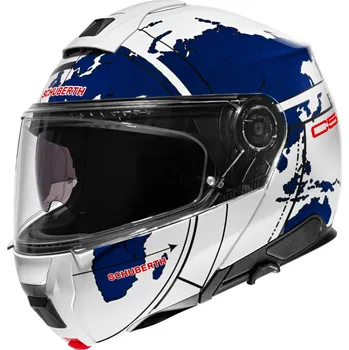 Helma na motorku Schuberth C5 Globe Blue M (56/57)