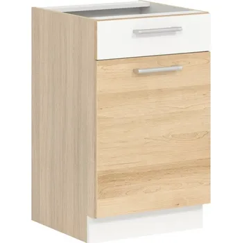 Kuchyňská linka RUTHIN, dolní skříňka D50S1 se šuplíkem, buk + vyzvednutí ZDARMA