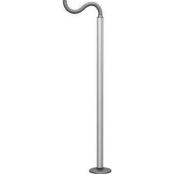 vypínač a zásuvka Schneider Electric ISM20112 OptiLine 45 - obslužný sloup jednostranný 2.45 m, alu