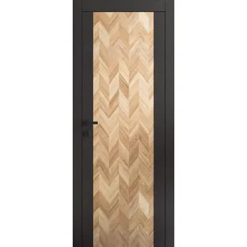 Vasco Doors Nero 346 VD-N3462960 rybí kost Průchozí šíře dveří: 80 / 197 cm, Orientace dveří: Pravé, Provedení dveří: Bezfalcové