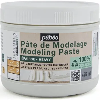 Speciální výtvarná barva Modelovací pasta Pébeo Origin Heavy (těžká), 475 ml