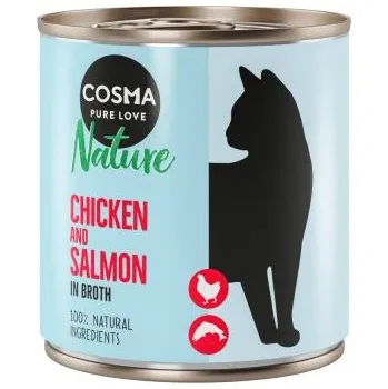 Krmivo pro kočku Cosma Nature kuře & losos 280g