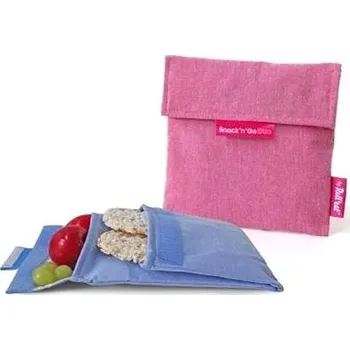 Svačinový box Roll´eat Snack'n'Go kapsa na svačinu Duo- Nature Blue