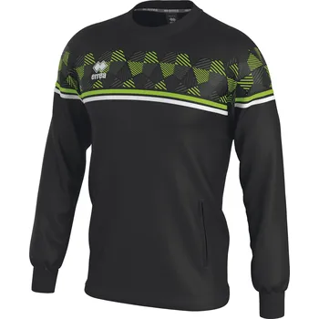 ERREA´ ERREA DAVIS Tréninková mikina BARVA: černá - světle zelená - bílá, Velikost: XXXXL Elegantní tréninková mikina s vysokým komfortem a tepelnou izolací