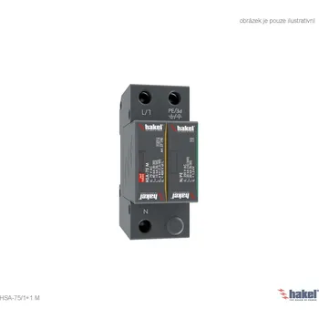 Přepěťová ochrana Hakel 27500 HSA-75/1+1 M SPD typ 2+3