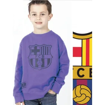 Chlapecká mikina Chlapecká bavlněná mikina FC BARCELONA Violet (BC06532) 6 let (116cm)