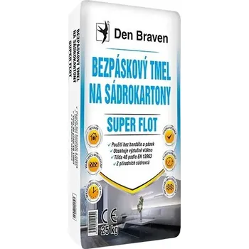 Tmel Den Braven Bezpáskový tmel na sádrokartony SUPER FLOT bílý