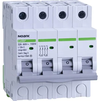 Jistič Noark 110005 Ex9BP 4P DC600V C6 DC inst. jistič 10 kA