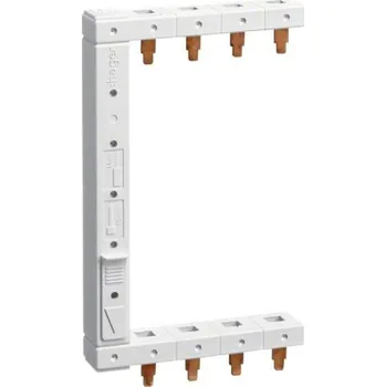 Rozvaděč Hager KCF663L Meziřadové přípojnice, 4-pólové propojení ze shora pro 2 řady, levé