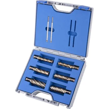 Vrták Karnasch 201999 | Jádrové vrtáky GOLD-DRILL LINE 40 SET BASIC, FEIN QUICK-IN 14, 18, 22 mm, sada 6 ks