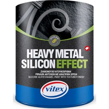 Fasádní barva Heavy Metal Silikon Effekt - balení 750 ml, na vyžádání lze tónovat dle vzorkovnice