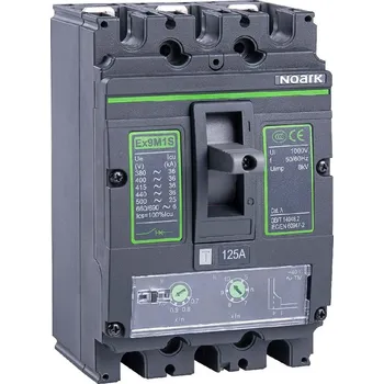modulární přístroj a rozvaděč Noark 111814 Ex9M1N TM 20 3P EU AC MCCB, termomagneti