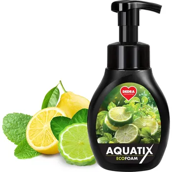 Mycí prostředek AQUATIX | Aktivní pěna na nádobí | BERGAMOT & LEMON | 300 ml Dedra