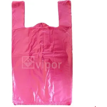 Taška mikroten 10kg/100ks červená Ekonomy