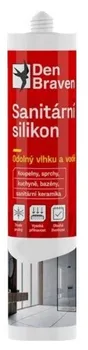 stavební silikon Den Braven Sanitární silikon 280 ml