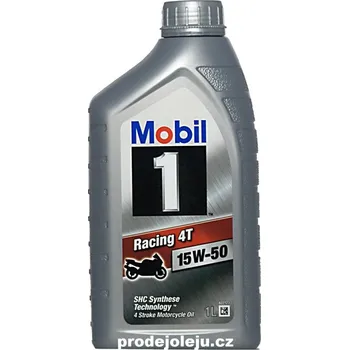 Motorový olej Mobil 1 Racing 4T 15W-50 - 4x1 litr